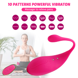 Oeufs vibrants sans fil à télécommande, vibrateur G-spot pour femmes, jouets sexuels pour adultes, <span class=keywords><strong>vibro</strong></span>-œufs - Product Image 4