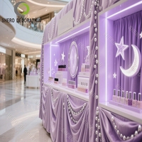 Salón de uñas moderno Muebles de exhibición Salón de uñas Muebles Centro comercial Kiosco