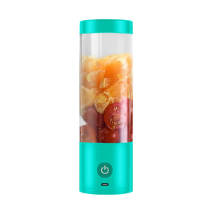 Đầu tiên Mảnh Giá đặc biệt Pin hoạt động điện <span class=keywords><strong>mini</strong></span> USB di động thực phẩm Máy xay sinh tố 400ml citrus Máy ép trái cây Nhà Bếp Máy trộn máy - Product Image 1
