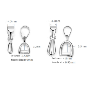 Cierres Separadores para Collares, Oro de 14k y Plata, Antienredos, Cierre de Seguridad para Joyería, Convertidor de Cierre, Extensor de Cadena - Product Image 2