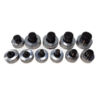Deko — ensemble complet d'outils professionnel pour agrandissement de tubes, en aluminium, avec coupe-Tube et outil d'ébavurage, de 3/8 à 1-5/8 pouces, 11 niveaux