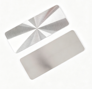 Boutons de clavier métalliques à montage sur panneau, forme personnalisée, bord chanfreiné, plaque décorative en aluminium anodisé - Product Image 5