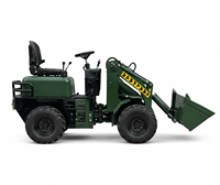 Caricatore Articolato a Ruote Elettrico Compatto a Batteria per Edilizia e Movimentazione Agricola