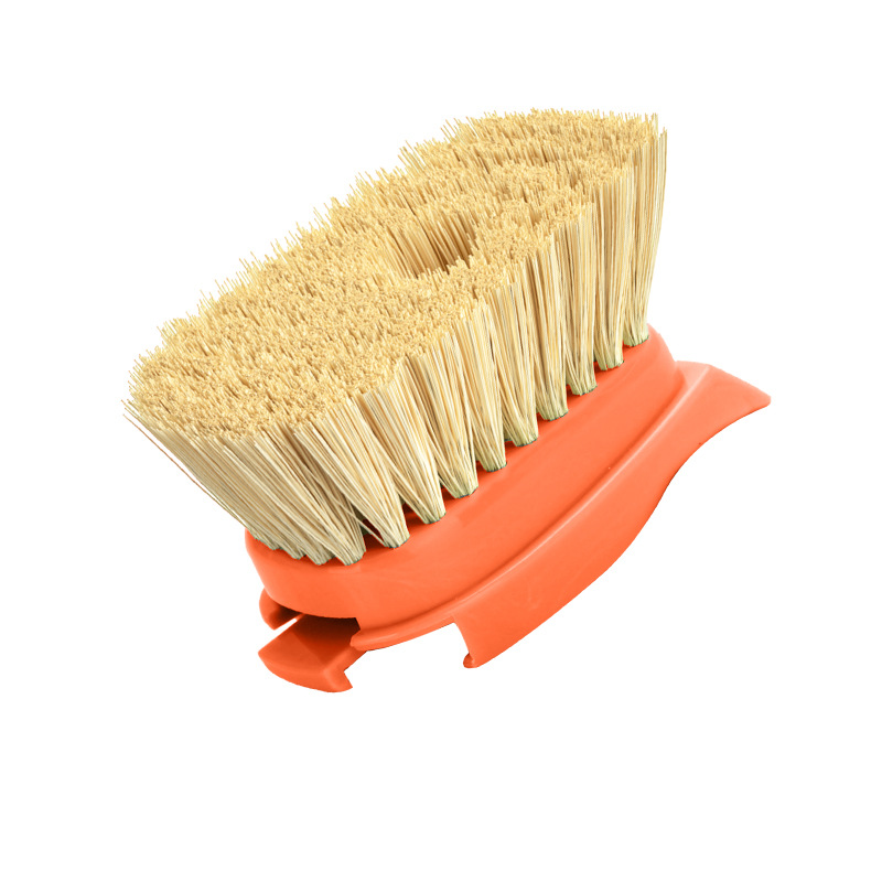 Individual brush head (orange sisal brush head)