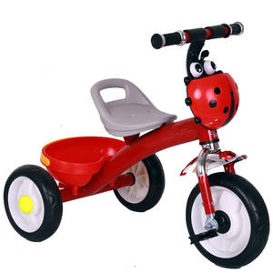 Triciclo con diseño de dibujos animados para niños, triciclo barato - Product Image 4