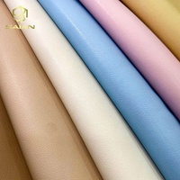 Cuir synthétique PU grainé Nappa d'agneau, doux et soyeux, pour sacs à main, chaussures, bagages et artisanat