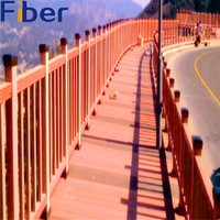 Haute résistance FRP GRP plate-forme de Passerelle
