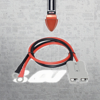 SB 50A Stecker/Buchse 12V DIN Kupferkontakt PC-Gehäuse POWER JUMP PACK für KRAN LKW TRAKTOR JCB 360 BAGGER