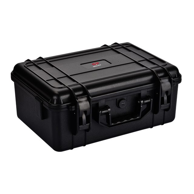 Waterproof ABS Portable Medical Equipment protection Plastic Gun case Multifunction Hard Toolbox Cut Foam Safety Box with Handle