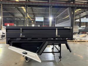 Caja de Aluminio Impermeable para Camioneta de Cabina Simple/Doble con Toldo Trasero Deslizable para Camioneta - Product Image 6
