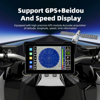 Mise à jour OTA en ligne, version WiFi Android 13.0, 7 pouces, CarPlay sans fil universel, Android Auto, GPS externe, GPS moto