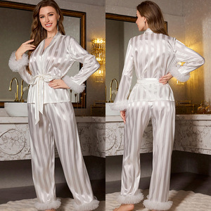 Nueva <span class=keywords><strong>Serie</strong></span> de Lujo para la Noche: Conjunto de Pijamas Cómodos para Mujer, Ropa de Casa TZ3406 - Product Image 6