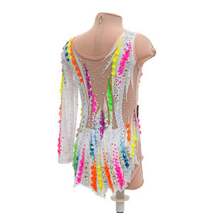 YIZHIJIAN Gymnastique Artistique Uniforme Fitness Compétition Patinage Artistique Art Examen Cheerleading Professionnel Formation Jupe - Product Image 3