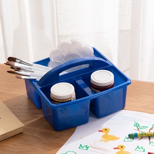 <span class=keywords><strong>2026</strong></span>年新产品创意 家用实用工具 学生书桌整理器 塑料绘画收纳盒 家用化妆品收纳盒 - Product Image 4