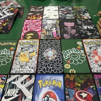 Tapis de sol personnalisé à motif anime tendance, best-seller, pour la décoration de la maison et du salon, tapis à motif personnalisé