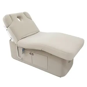 다기능 스파 의자 전기 미용 침대 마사지 테이블 속눈썹 침대 곡선 미용실 접이식 전기 미용 침대