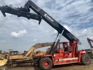 Kullanılan <span class=keywords><strong>Kalmar</strong></span> <span class=keywords><strong>Forklift</strong></span> istifleyici ulaşmak 45ton yükseltmek 5m yan vardiya 3 direk Fork Lift dizel iyi durumda sıcak satış için - Product Image 5