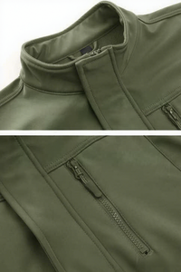 Veste softshell d'extérieur pour homme de haute qualité, avec logo personnalisé, respirante, légère, en polyester, décontractée, sportive, soldes d'hiver - Product Image 3