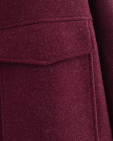 Vêtements pour femmes 2025 Nouvelle mode Veste courte mélangée Rétro Revers Poche plaquée Veste décontractée pour femmes