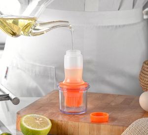 Nuevos Pinceles Multicolor para Barbacoa/Pastelería, Botella para Salsas y Aceite con Pincel de Silicona - Product Image 2