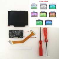 Kit d'écran rétroéclairé IPS V2 pour console Game Boy Advance SP GBA SP