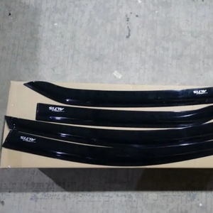 New Arrival Black <b>Net</b> Door <b>Window</b> Vent Visor Wind Deflector Car Garnish Decoration Sun Visor for Toyota Corolla 2014-ON - Product Image 3