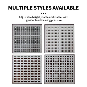 Trung Quốc Nhà cung cấp chất lượng cao chống tĩnh thông gió nhôm Lưu lượng không khí lớn lên truy cập hệ thống sàn - Product Image 3