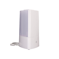 Humidificateur ultrasonique à rotation 360°, capacité 3L, fonctionnement silencieux, design portable pour la maison et l'hôtel