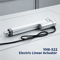 Vente directe usine – Actionneur linéaire YH8-522 1200N IP65 avec moteur CC à balais 24V-48V pour maison intelligente et vélo électrique avec contrôleur de synchronisation
