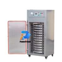 Machine commerciale de déshydrateur d'acier inoxydable de fruits et légumes avec le dessiccateur rotatoire de saucisse de 20 plateaux