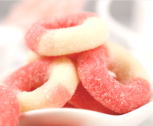 Factory Wholesale Bulk Customized Fruity Jelly Gummy Ring Sour <strong>Christmas</strong> Circle Ring Gummies Halal Low Price Soft <strong>Sweets</strong> - Product Image 3