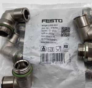 วาล์วควบคุมการไหลแบบทางเดียว Festos <span class=keywords><strong>GRLA</strong></span>-1/4-B 151172 รุ่นใหม่ ของแท้ สำหรับระบบลมอุตสาหกรรม ซีรีส์ <span class=keywords><strong>GRLA</strong></span> - Product Image 3