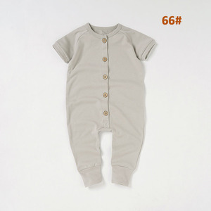 Mono de punto de manga corta para bebé de algodón orgánico - Product Image 5