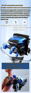 VCT Full Body elettrico sedia da massaggio 4D grande schermo controllo manuale di intelligenza artificiale caratteristiche riscaldamento rotolamento Airbag - Product Image 6