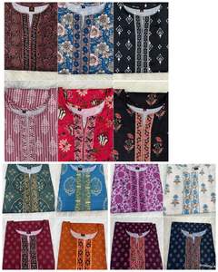 Blusas de Algodón Estampadas para Uso Diario y de Oficina - Product Image 3