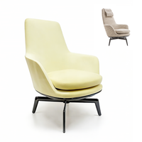 Base de chaise pivotante semi-finie en acier minimaliste avec insert en mousse de polyuréthane moulée, composant de chaise de bureau
