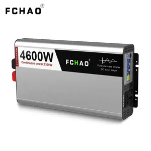 FCHAO อินเวอร์เตอร์เพียวซายน์เวฟ2300W,ระบบพลังงานแสงอาทิตย์ผู้ผลิตโรงงานจัดหาโดยตรง Invert จอแสดงผล LED การรับรอง CE