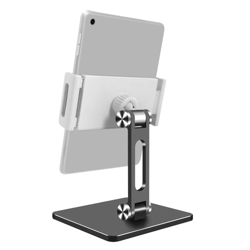 Soporte de pantalla de aluminio para tableta, de 10 pulgadas, ajustable, multiángulo, para ipad