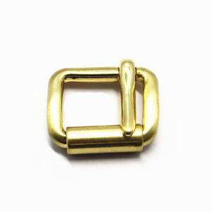 Custom 17mm shoe hardware <b>small</b> leather belt metal buckle for watch straps - Product Image 6