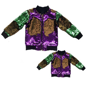 Feste con giacca di paillettes da donna martedì Gras per eventi che includono borse che confezionano accessori decorativi per abiti stagionali - Product Image 1