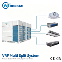 Unité extérieure de récupération de chaleur Midea, climatiseur multi-zones à inverter 8-64 R32
