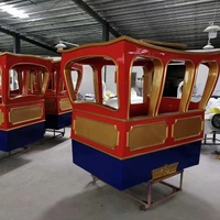 Tren Eléctrico para Parque de Atracciones, Tren Turístico, Tren Infantil para Centro Comercial, Mini Tren sin Rieles en Venta