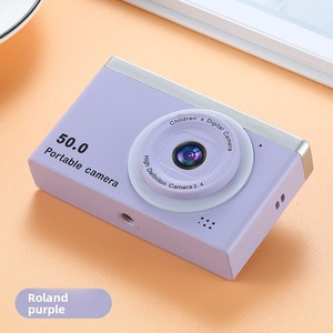 กล้องดิจิตอลสำหรับเด็ก 50.0MP แบบพกพาความละเอียดสูง หน้าจอ 2.0 นิ้ว กล้องวิดีโอฟูลเอชดีสำหรับเด็กอายุ 7-9 ปี - Product Image 6