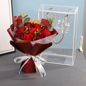 ช่อดอกไม้ขนาดเล็ก 9 ชิ้น ดอกกุหลาบสบู่ ดอกฮาวอร์ธีอา มินิมา ดอกไม้แห้ง ของขวัญวันวาเลนไทน์ ของขวัญวันแม่ ของขวัญวันเกิด - Product Image 4