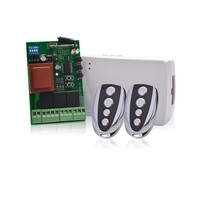 Ensemble de commande de moteur tubulaire pour porte de garage, porte à enroulement, porte automatique AC220V, comprenant 2 télécommandes