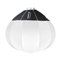 TRIOPO KQ55 Boîte à lumière souple de 55 cm avec monture Bowens, lanterne de studio sphérique pliable pour accessoires d'éclairage photo et vidéo