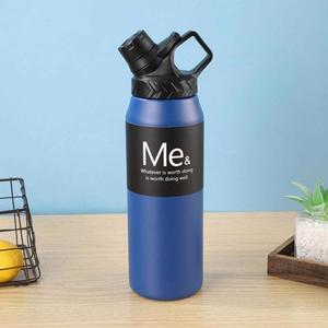 Me& Orange Plastic Tumbler With Lid Portable Minimalist Design For Travel - Product Image 2