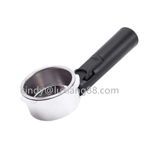 Tendance 2025 vente en gros <span class=keywords><strong>pas</strong></span> <span class=keywords><strong>cher</strong></span> 51mm poignée en plastique porte-filtre à café sans fond pour Machine à café professionnelle HOmix / Donlim - Product Image 4