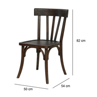 Chaise de salle à manger moderne en bois massif personnalisable OEM pour la maison, le bureau, l'école, le café, la cafétéria, la cuisine - Revêtement en cuir
