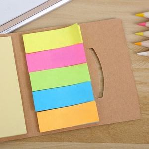 Bloc de Notas Adhesivas Cuadradas Portátiles de Papel Kraft, Impresas con Serigrafía, Bloc de Notas Desprendible para Estudiantes y Oficina, Personalizables para Promociones - Product Image 4